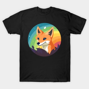 Pride Fox - Cute LGBTQ Gay Pride T-Shirt